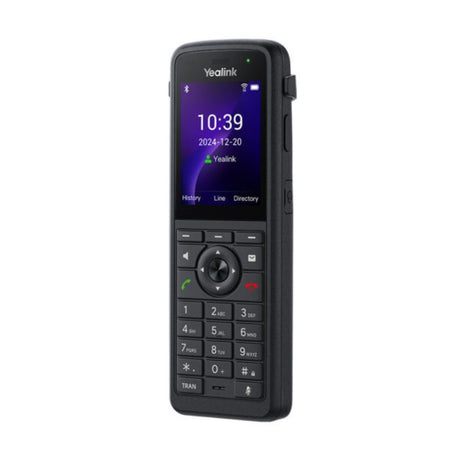 Yealink AX86R Rugged Wi-Fi IP Phone, 2.4" Color Display, IP67 Rated, HD Audio, Bluetooth 5.0, Wi-Fi 6, 13h Talk Time, 4 SIP Accounts, Type-C Charging