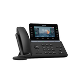 Yealink SIP-T85W IP Phone, 5.5" Color Display, 16 SIP Accounts, HD Voice, Bluetooth 5.0, Wi-Fi 6, Dual USB, PoE, Linux 6.1, Wall Mountable