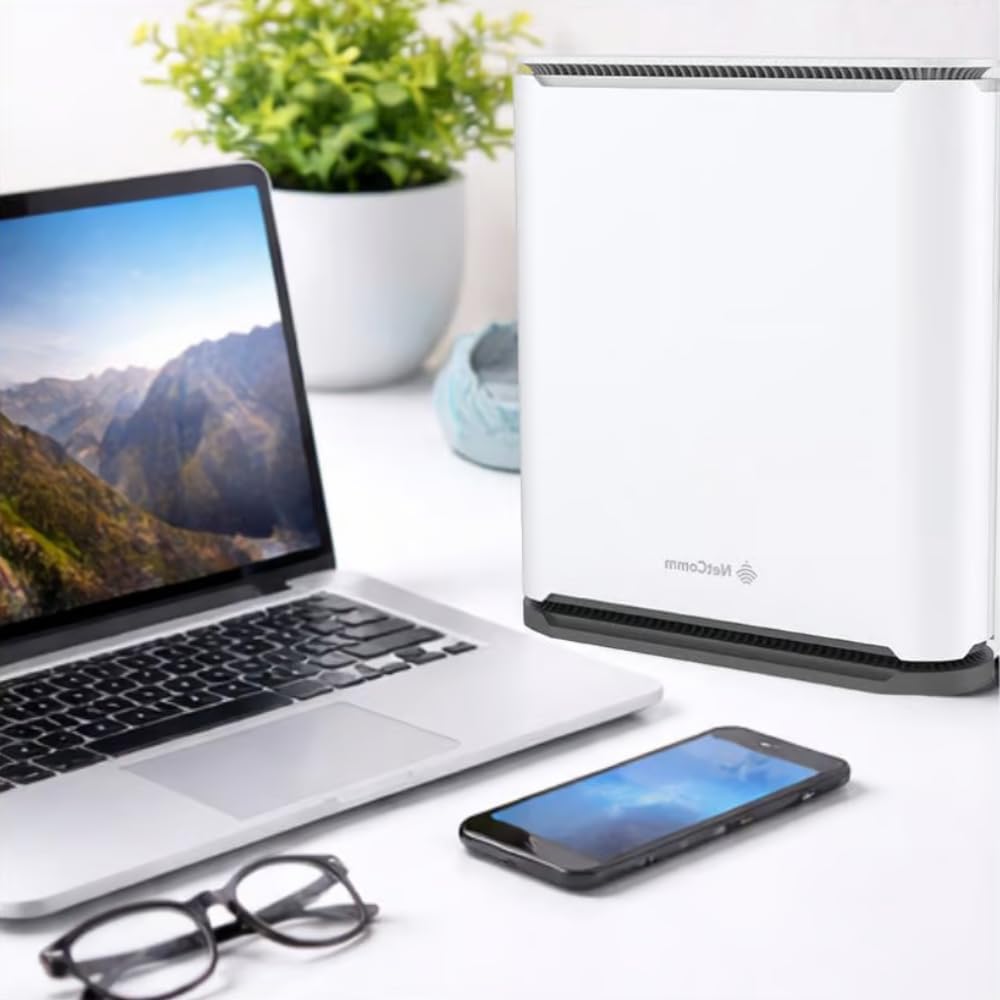 Netcomm NS71 - Wi-Fi 7 Dual band BE6400 2.5GE EasyMesh Satellite
